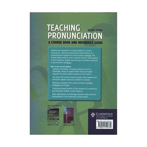 Teaching pronunciation a course book and reference guide 2nd edition. - Handbook to life in the inca world.
